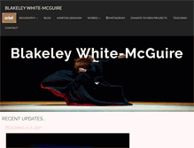 Tablet Screenshot of blakeleyarts.com